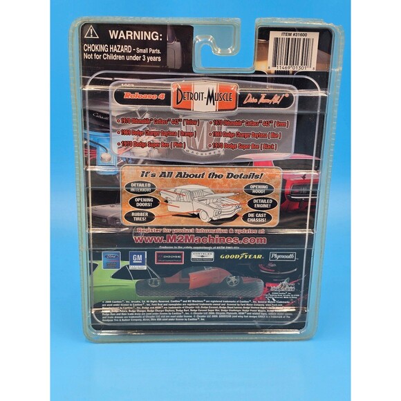 M2 Machines Detroit-Muscle 1969 Dodge Charger Daytona - Picture 2 of 3